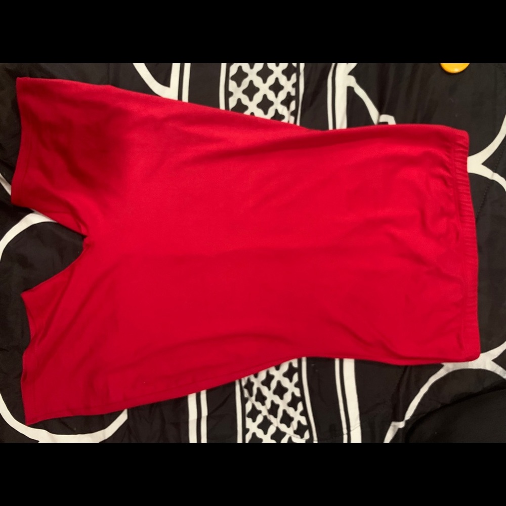 Red Sleeveless Bodycon Romper Jumpsuit